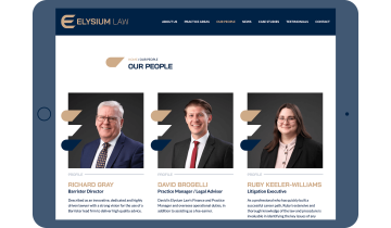 Elysium Law website staff page